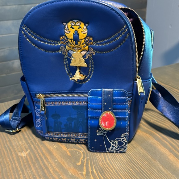 Loungefly Disney Aladdin Agrabah Mini Backpack - Picture 9 of 11